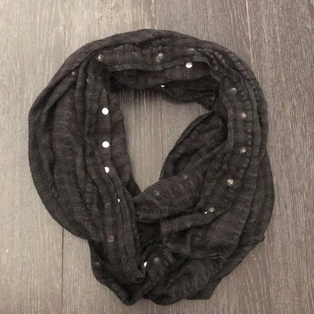 Gray Infinity scarf